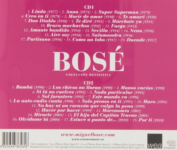 Miguel Bosé — Colección Definitiva